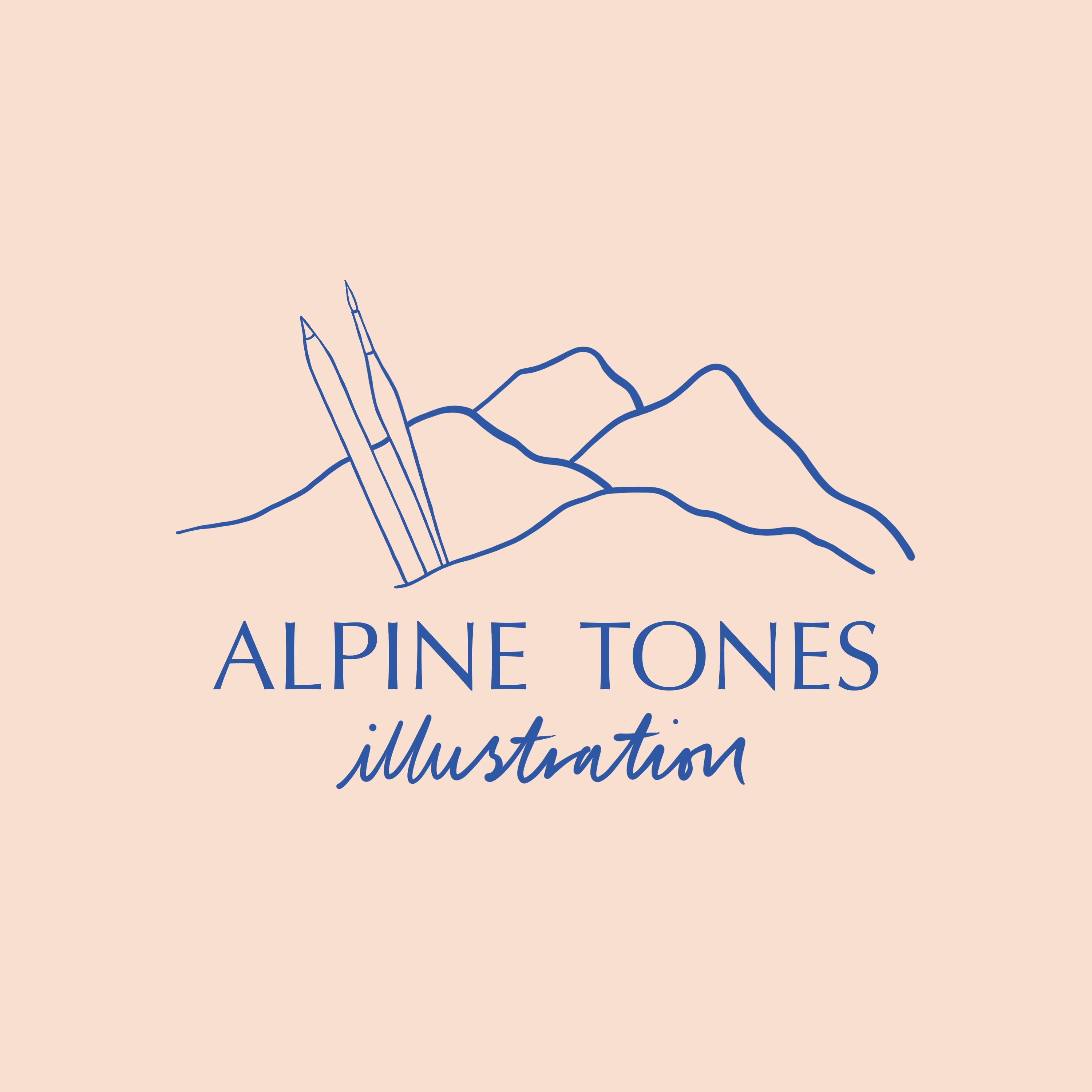 Alpine Tones Illustration
