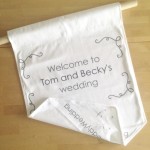 DIY Wedding Banner